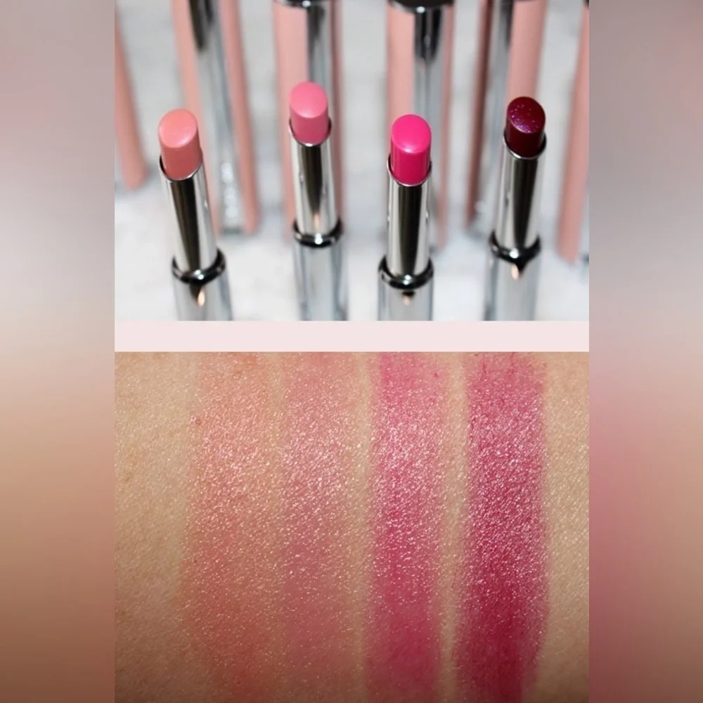 NWOB GIVENCHY LE ROSE PERFECTO 3 IN 1 COUTURE BALM SHADE 304 COSMIC PLUM